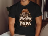 Hockey Papa Tee or Sweatshirt thumbnail 11