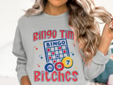 Bingo Time Bitches Graphic Sweatshirt thumbnail 3