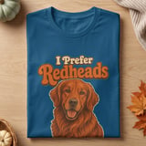 I Prefer Redheads Tee thumbnail 7