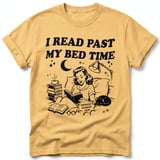 I Read Past My Bedtime Tee thumbnail 13