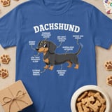 Dachshund Systems Diagram Tee thumbnail 3