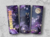 Personalized Halloween Tumbler, Tarot Reader Gift, Witch Tumbler, Gothic Tumbler, Spooky Season, Name Tumbler, Raven Tumbler, Moon Tumbler thumbnail 3