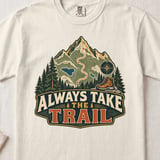 Always Take The Trail Tee thumbnail 1