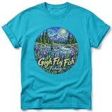 Gogh Fly Fish ~ Comfort Colors Premium Tee thumbnail 5