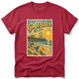Gogh Beach ~ Comfort Colors Premium Tee thumbnail 3