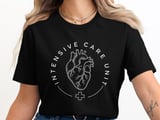 ICU Nurse T-Shirt: Anatomical Heart Design, Intensive Care Unit Staff Tee thumbnail 8