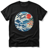 Summer Swell ~ Comfort Colors Premium Tee thumbnail 1