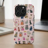 Cozy Sweater Cats MagSafe® Phone Case thumbnail 2