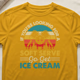 Pickleball Sport-Tek Performance Tee, If You're Looking For A Soft Serve Go Get Ice Cream, Court Apparel thumbnail 3