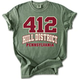 412 Hill District PA Tee thumbnail 8