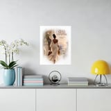 Next Chapter Wall Art Poster, Black Woman Luxury Travel Framed Poster, Soft Life Motivation Decor, Inspiring Quote Print Gift for Her thumbnail 6