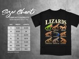 Lizards Identification Guide Tee thumbnail 3