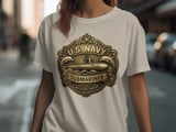 US Navy Submariner T-Shirt, The Silent Service Tee, Patriotic Military Veteran Gift, Submarine Crew Apparel Shirt thumbnail 3