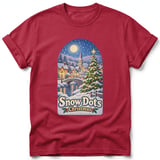 Snow Dots ~ Comfort Colors Premium Tee thumbnail 2