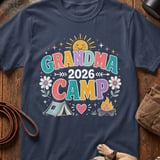 Whimsical Grandma Camp 2026 Tee thumbnail 6