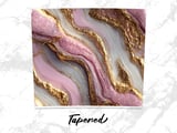 20 oz Skinny Tumbler Wrap, Pink Agate Gold Veins, Sublimation Design, Straight Tapered Wrap png, Digital Download, Tumbler thumbnail 4
