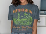 North Carolina Tar Heel State Est. 1789 T-Shirt thumbnail 11