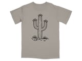 Desert Bloom Cactus Art T-Shirt thumbnail 7