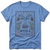 Moby Dick Embroidered Book Cover Tee thumbnail 11