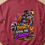 Randy the Raccoon Halloween Candy Sweatshirt thumbnail 3