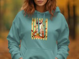 Pumpkin Spice Goose Sweatshirt, Cozy Fall Aesthetic Hoodie, Cute Autumn Animal Lover T-Shirt, Whimsical Seasonal Gift for Her thumbnail 10