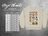 12 Cats of Christmas Breeds Illustrated Xmas Graphic Print Standard T-Shirts for Cat Lovers thumbnail 13