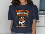 Halloween Soccer Mom Snack Witch Tee thumbnail 2