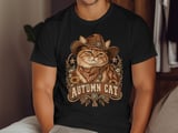 Autumn Cat Cowboy Tee or Sweatshirt thumbnail 14