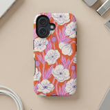 Retro Poppy Floral MagSafe® Phone Case thumbnail 5