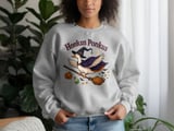 Honkus Ponkus T-Shirt, Funny Goose Witch Shirt, Halloween Tee, Spooky Season Apparel, Witch Goose on Broomstick, Halloween Gift thumbnail 2