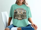 Vintage Classroom Mission Field Teacher T-Shirt, Christian Educator Gift, Schoolhouse Faith Driven Tee, Teacher Appreciation Shirt thumbnail 2