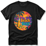Beach Beer ~ Comfort Colors Premium Tee thumbnail 1