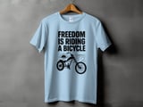 Freedom Is Riding a Bicycle | Chopper Cruiser T-Shirt thumbnail 12