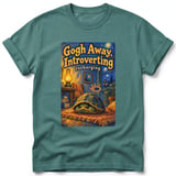 Gogh Away, Introverting ~ Comfort Colors Premium Tee thumbnail 8