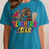 Teacher's Life Messy Bun Tee thumbnail 7