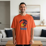 Beach Bum University Honor Graduate T-Shirt, Tropical Sunset Palm Tree Tee thumbnail 13