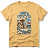 Coffee Wave ~ Comfort Colors Premium Tee thumbnail 7
