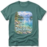Tahoe Shimmer ~ Comfort Colors Premium Tee thumbnail 8