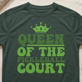 Pickleball Sport-Tek Performance Tee, Queen of the Pickleball Court, Court Apparel thumbnail 5