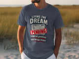 Living The Dream Payroll Pending Tee thumbnail 7