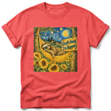 Gogh Away, I'm Napping ~ Comfort Colors Premium Tee thumbnail 3