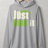 Pickleball Sport-Tek Performance Hood, Just DINK it, Lightweight Hoodie thumbnail 6