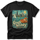 Gogh Windy ~ Comfort Colors Premium Tee thumbnail 1