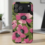 Pink Botanical MagSafe® Phone Case thumbnail 3