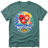 Heart Cutout ~ Comfort Colors Premium Tee thumbnail 8
