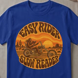 Easy Rider Slow Reader Tee thumbnail 1