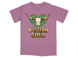 Western Soul Leopard Skull T-Shirt thumbnail 4