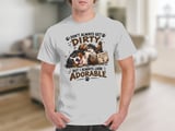 Dirty But Adorable Bernese Mountain Dog Tee thumbnail 6