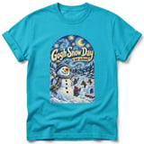 Gogh Snow Day ~ Comfort Colors Premium Tee thumbnail 5