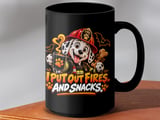 I Put Out Fires And Snacks Mug thumbnail 14